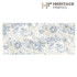 Paradisio Moondust by Heritage Fabric - 100% Cotton Turkey Horizontal: 27.5" half drop and Vertical: 23.5" 54" - Fabric Carolina -