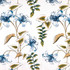 <p>Lily Garden Navy by Carole Fabric</p><p><strong>Required Minimum Quantity Purchase: 2 yards</strong></p><p>Book: Forget Me Knot</p><p>Content: Base: 100% Cotton Embr: 85.8% Cotton, 14.2% Rayon</p><p>Origin: </p><p>Performance: N/A</p><p>Repeat: 30" V, 25" H</p><p>Width: 50 1/2*"</p>