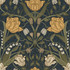 Filippa Navy Tulip Wallpaper by A-Street Prints Annelie Covers about 57.5 square feet 20.9-in by 33-ft long roll Unpasted 20.9 - Fabric Carolina - Filippa Navy Tulip Wallpaper by A-Street Prints Annelie Covers about 57.5 square feet 20.9-in by 33-ft long roll Unpasted 20.9 - Fabric Carolina -