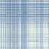 Madras Blue Plaid Wallpaper by Chesapeake Blue Heron Covers about 56.4 square feet 20.5-in by 33-ft long roll Prepasted 20.5 - Fabric Carolina -