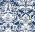 Sadie Navy Parisian Damask Wallpaper by A-Street Prints Daylight Covers about 60.8 square feet 27-in by 27-ft long roll Unpasted 25.25 - Fabric Carolina -