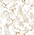 Serena Coffee Chinoiserie Wallpaper by A-Street Prints Middleton Covers about 56.4 square feet 20.5-in by 33-ft long roll Unpasted 20.9 - Fabric Carolina -