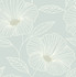 Mythic Seafoam Floral Wallpaper by A-Street Prints Mistral Covers about 56.4 square feet 20.5-in by 33-ft long roll Unpasted 20.9 - Fabric Carolina -