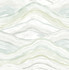 Dorea Sea Green Striated Waves Wallpaper by A-Street Prints Mylos Covers about 56.4 square feet 20.5-in by 33-ft long roll Unpasted 20.9 - Fabric Carolina -