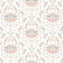 Annapolis Coral Crustation Wallpaper by Chesapeake Sanibel Covers about 56.4 square feet 20.5-in by 33-ft long roll Prepasted 20.5 - Fabric Carolina -