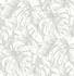 Balboa Silver Botanical Wallpaper by A-Street Prints Scott Living Covers about 56.4 square feet 20.5-in by 33-ft long roll Unpasted 21.1 - Fabric Carolina -