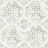 Quartet White & Neutral Wallpaper by Inspired by Color Beige & Neutrals Covers about 56.4 square feet 20.5-in by 33-ft long roll Prepasted 20.5 - Fabric Carolina -