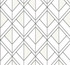 Diamond Shadow White Wallpaper by Inspired by Color Black & White, III Covers about 60.8 square feet 27-in by 27-ft long roll Prepasted 25.25 - Fabric Carolina -
