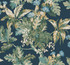 Briarwood Navy Wallpaper by Ronald Redding Classics Covers about 60.8 square feet 27-in by 27-ft long roll Unpasted 25.25 - Fabric Carolina -