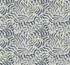 Zora Wave Denim Wallpaper by Lemieux et Cie Lemieux et Cie Signature Covers about 60.8 square feet 27-in by 27-ft long roll Unpasted 25.25 - Fabric Carolina -