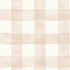 Watercolor Check Pink & White Wallpaper by Magnolia Home Magnolia Home Covers about 56.4 square feet 20.5-in by 33-ft long roll Prepasted 20.5 - Fabric Carolina -