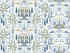 Camont Indigo Wallpaper by Rifle Paper Co. Rifle Paper Co. Covers about 60.8 square feet 27-in by 27-ft long roll Unpasted 20.5 - Fabric Carolina -