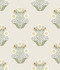 Sophie Sage Floral Medallion Peel & Stick Wallpaper by York Wallcoverings Mirth Studios Covers about 34.2 square feet 20.5-in by 20-ft long roll Peel & Stick 24 - Fabric Carolina -