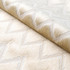 Chevron Velvet Champagne 72844 by Schumacher Fabric Cut & Patterned Velvets 3.38" - Fabric Carolina -