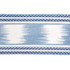 Banyan Ikat Tape Sky 79304 by Schumacher Trim Perennial Favorite Trims 4.25" - Fabric Carolina -