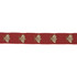 Hubert'S Bees Tape Rouge & Gold 83530 by Schumacher Trim Le Max - Fabric Carolina -