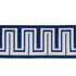 Zeus Indoor/Outdoor Tape Navy 82443 by Schumacher Trim Mary Mcdonald 1.75" - Fabric Carolina -