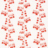 Bleeding Hearts Red 5015861 by Schumacher Wallpaper Peg Norriss 18.0" - Fabric Carolina -