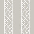 Platinum Latticework Wallpaper by A-Street Prints Signature by Sarah Richardson Covers about 56.4 square feet 20.5-in by 33-ft long roll Unpasted 10.4 - Fabric Carolina -