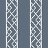 Indigo Indigo Latticework Wallpaper by A-Street Prints Signature by Sarah Richardson Covers about 56.4 square feet 20.5-in by 33-ft long roll Unpasted 10.4 - Fabric Carolina -
