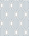 Denim Metro Mod Wallpaper by A-Street Prints Signature by Sarah Richardson Covers about 56.4 square feet 20.5-in by 33-ft long roll Unpasted 12.6 - Fabric Carolina -