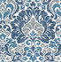 Garden of Eden Blue Damask Wallpaper by A-Street Prints Celadon Covers about 56.4 square feet 20.5-in by 33-ft long roll Unpasted 25.2 - Fabric Carolina -