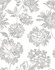 Folia Taupe Floral Wallpaper by A-Street Prints Perennial Covers about 56.4 square feet 20.5-in by 33-ft long roll Unpasted 26 - Fabric Carolina -