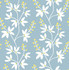 Linnea Elsa Light Blue Botanical Trail Wallpaper by A-Street Prints Perennial Covers about 56.4 square feet 20.5-in by 33-ft long roll Unpasted 20.9 - Fabric Carolina -
