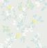Chirp Grey Birds & Trees Wallpaper by Brewster For Your Bath III Covers about 56.4 square feet 20.5-in by 33-ft long roll Unpasted 21 - Fabric Carolina -