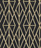 Riviera Bamboo Trellis Black Wallpaper by York Wallcoverings Water's Edge Resource Library Covers about 56.4 square feet 20.5-in by 33-ft long roll Prepasted 24 - Fabric Carolina -