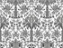 Palmetto Palm Damask Black Wallpaper by York Wallcoverings Damask Resource Library Covers about 60.8 square feet 27-in by 27-ft long roll Unpasted 20.5 - Fabric Carolina -