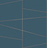 Fairmont Blue Deco Fracture Wallpaper by Brewster Brewster Essentials Covers about 56.4 square feet 20.5-in by 33-ft long roll Unpasted 20.9 - Fabric Carolina -