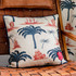 AEGEAN Cushion (LC40108) by Mind The Gap | LC40108 | SUNDANCE VILLA | 20 x 20 in | Indigo, Red, Taupe | Fabric Carolina | https://www.fabriccarolina.com/