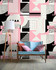 SIMPLE THINGS Wallpaper (WP20334) by Mind The Gap | WP20334 | THE WALLPAPER COLLECTABLES | 3 rolls x 20.5 x 118.1 in | 0.52m / 20.5in | 3m / 118in | 4.65mp | 100cm / 39.3in | Black, Grey, Pink | Textured Matte | Paste the wall | 3-rolls in a box | Fabric Carolina | https://www.fabriccarolina.com/