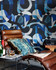 LABYRINTHINE Wallpaper (WP20511) by Mind The Gap | WP20511 | THE WALLPAPER COMPENDIUM 1 | 3 rolls x 20.5 x 118.1 in | 0.52m / 20.5in | 3m / 118in | 4.65mp | 150cm / 59in | Indigo | Non-woven | Paste the wall | 3-rolls in a box | Fabric Carolina | https://www.fabriccarolina.com/