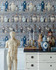 CERAMIC WONDERS Wallpaper (WP20597) by Mind The Gap | WP20597 | THE WALLPAPER COMPENDIUM 2 | 3 rolls x 20.5 x 118.1 in | 0.52m / 20.5in | 3m / 118in | 4.65mp | 100cm / 39.3in | Grey, Indigo, Pink, Taupe, Yellow | Satin Matte | Paste the wall | 3-rolls in a box | Fabric Carolina | https://www.fabriccarolina.com/