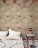 VINTAGE LETTERS Premium Wallpaper (WP20017) by Mind The Gap | WP20017 | WALLPAPER DESIGNER COLLECTION | 3 rolls x 20.5 x 118.1 in | 0.52m / 20.5in | 3m / 118in | 4.65mp | 52cm / 20.5in | Red, Taupe | Non-woven | Paste the wall | 3-rolls in a box | Fabric Carolina | https://www.fabriccarolina.com/