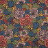 Greenhouse Fabric S7281 Teal - 100% Cotton Spain 57000 13.5" H, 22.5" V 54" - My Fabric Connection -
