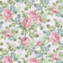 Martinique Green Pink by Norbar Fabric ROMANCE 100% COTTON INDIA 17 3/4"V 36"H 55 - Fabric Carolina -