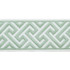 Melrose Emb Tape Spearmint by Magnolia Trim - 51% Fibranne, 49% Polyester China Horizontal: and Vertical: 3.5 - Fabric Carolina -