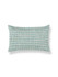 Heatherton Pillow 14 X 22 - Aquamarine HNLBDK273330012 by Scalamandre Pillows COLOR POP 61% RECYCLED ACRYLIC 38% POLYESTER 1% VISCOSE U.S.A. Horizontal: and Vertical: 0 - Fabric Carolina -