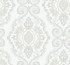 Nautical Damask Sand Dunes by Seabrook Wallpaper Beach House United States 60.75 25.2" 27" - Fabric Carolina -