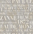 Script Metallic Ivory and Metallic Grey by Seabrook Wallpaper French Impressionist United States 56.12 20.87" 20.5" - Fabric Carolina -