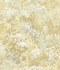 Floral Metallic Powder Blue, Gold, and Cream by Seabrook Wallpaper French Impressionist United States 56.12 24" 20.5" - Fabric Carolina -