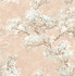 Cherry Blossoms Blush, White, and Brown by Seabrook Wallpaper French Impressionist United States 56.12 20.87" 20.5" - Fabric Carolina -