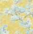 Cherry Blossoms Gold, White, and Sky Blue by Seabrook Wallpaper French Impressionist United States 56.12 20.87" 20.5" - Fabric Carolina -