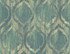 Old Danube Ogee Teal and Gold by Seabrook Wallpaper Lugano United States 60.75 20.87" 27" - Fabric Carolina -