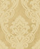 Vogue Damask Metallic Gold and Buttercup by Seabrook Wallpaper Nouveau Luxe United States 56.05 25.2" 20.5" - Fabric Carolina -