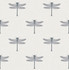 Catalina Off-White, Black, and Metallic Silver by Seabrook Wallpaper Tortuga United States 56.05 10.4" 20.5" - Fabric Carolina -