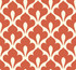 Grenada Portland Orange and Off-White by Seabrook Wallpaper Tortuga United States 60.75 8.4" 27" - Fabric Carolina -